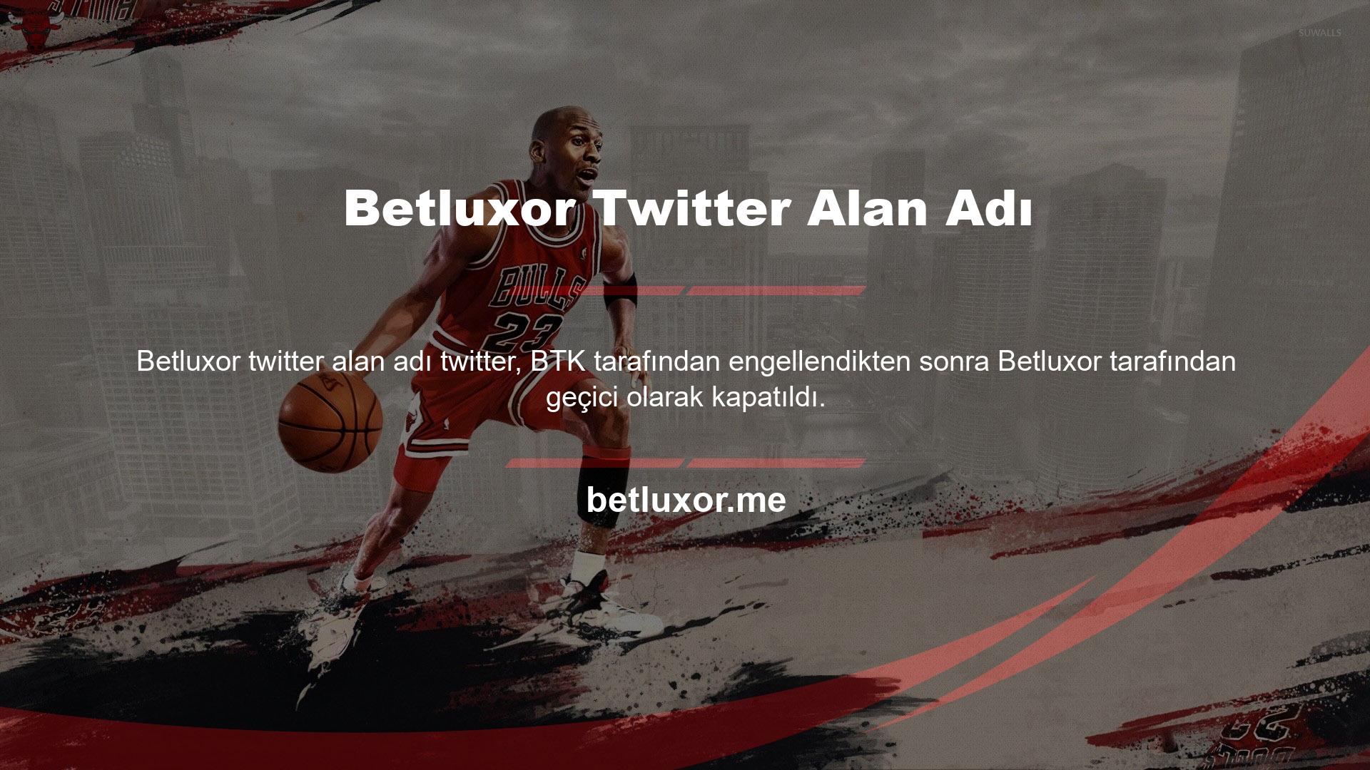 Betluxor Twitter adı değişmeden kalırken yanındaki numara değişir ve Betluxor