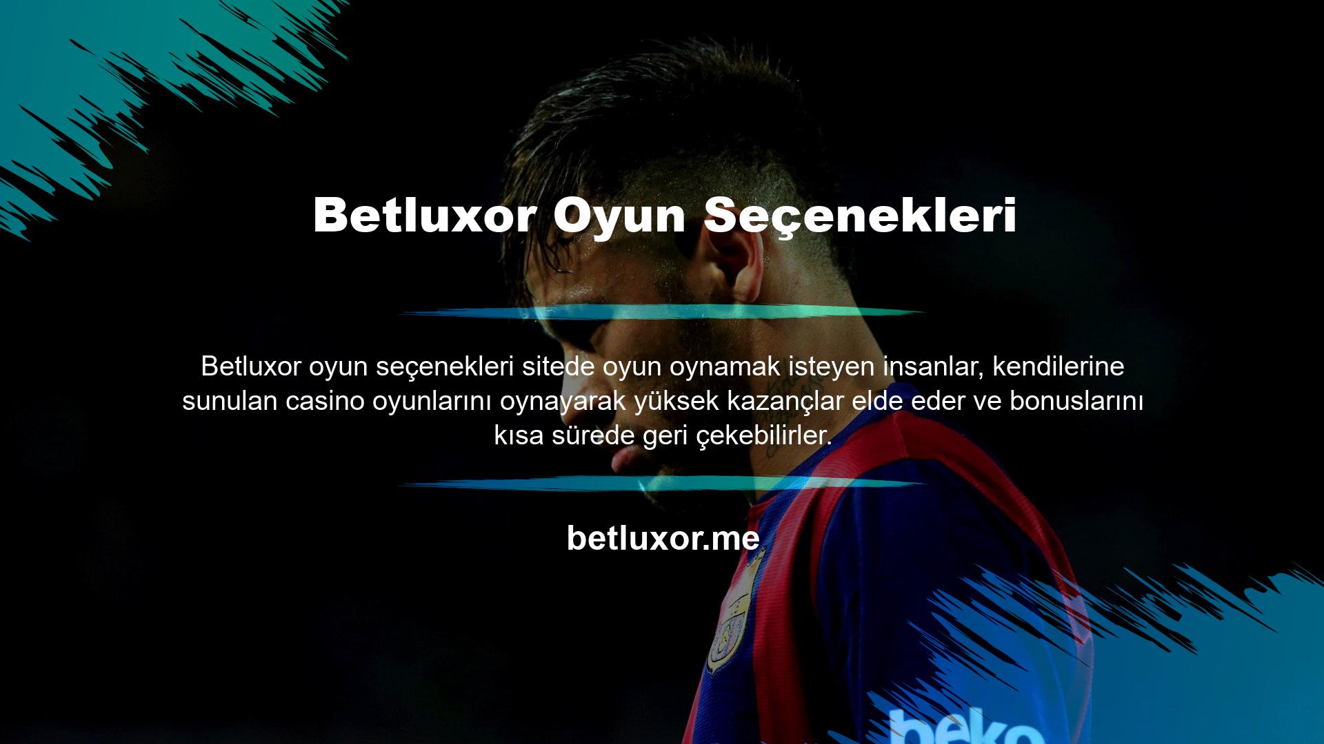 Sitede oynarken, herhangi bir altyapı sorunu veya sorunları hakkında endişelenmenize gerek kalmayacaktır