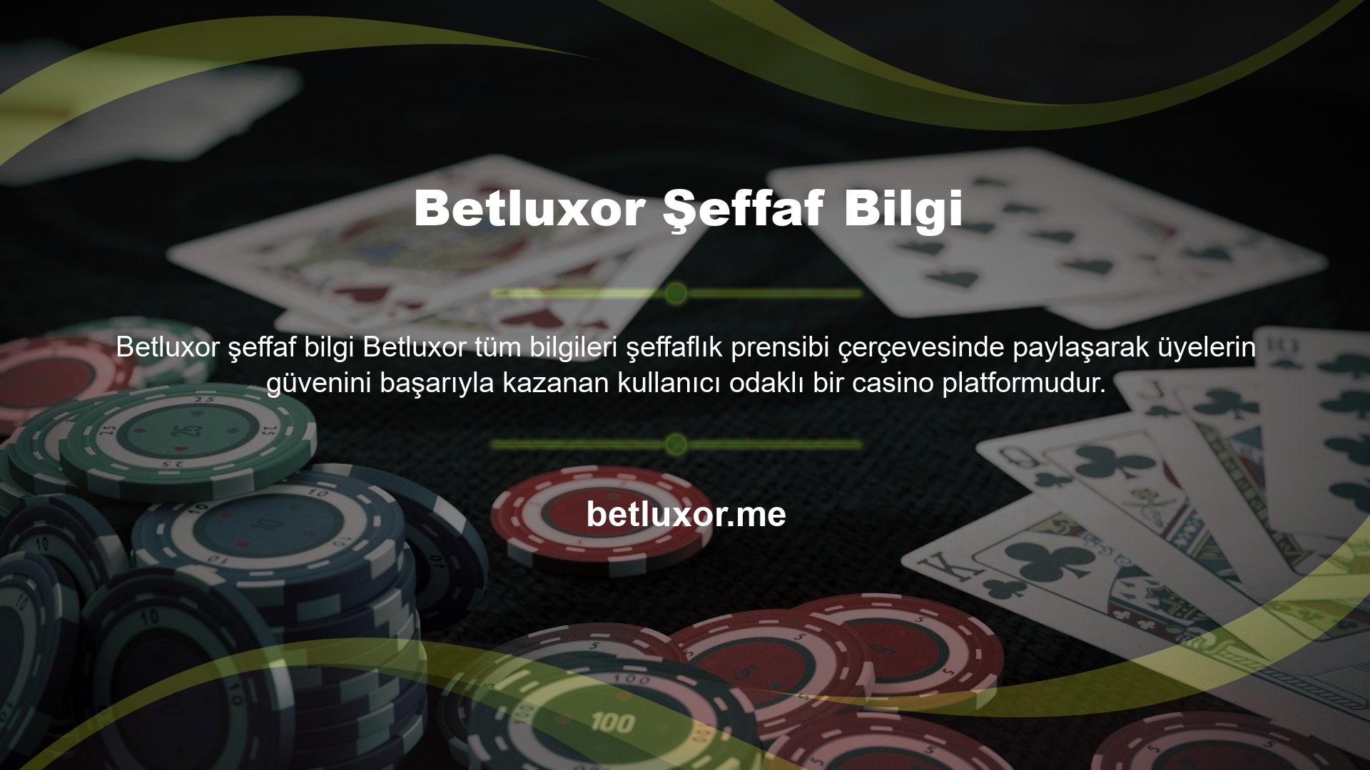 Bu yönde, sitenin Betluxor giriş adresinin, bahis şirketinin adresi, iletişim bilgileri vb
