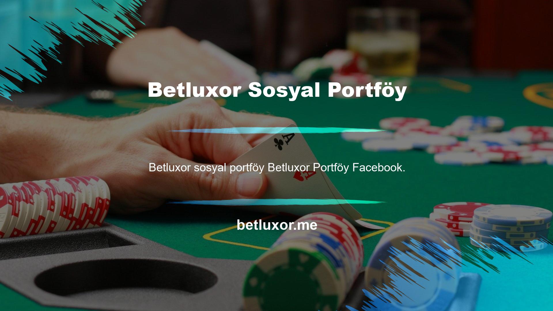 Sitenin diğer bahis mağazaları gibi sosyal medya hesapları var